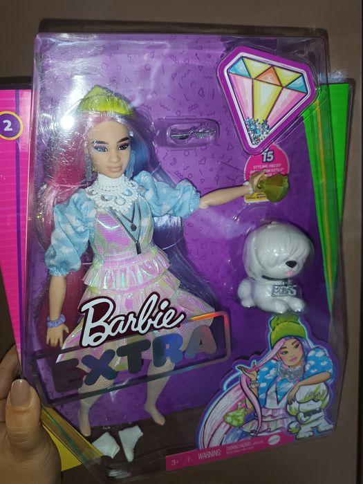 Лялька барбі екстра Barbie extra