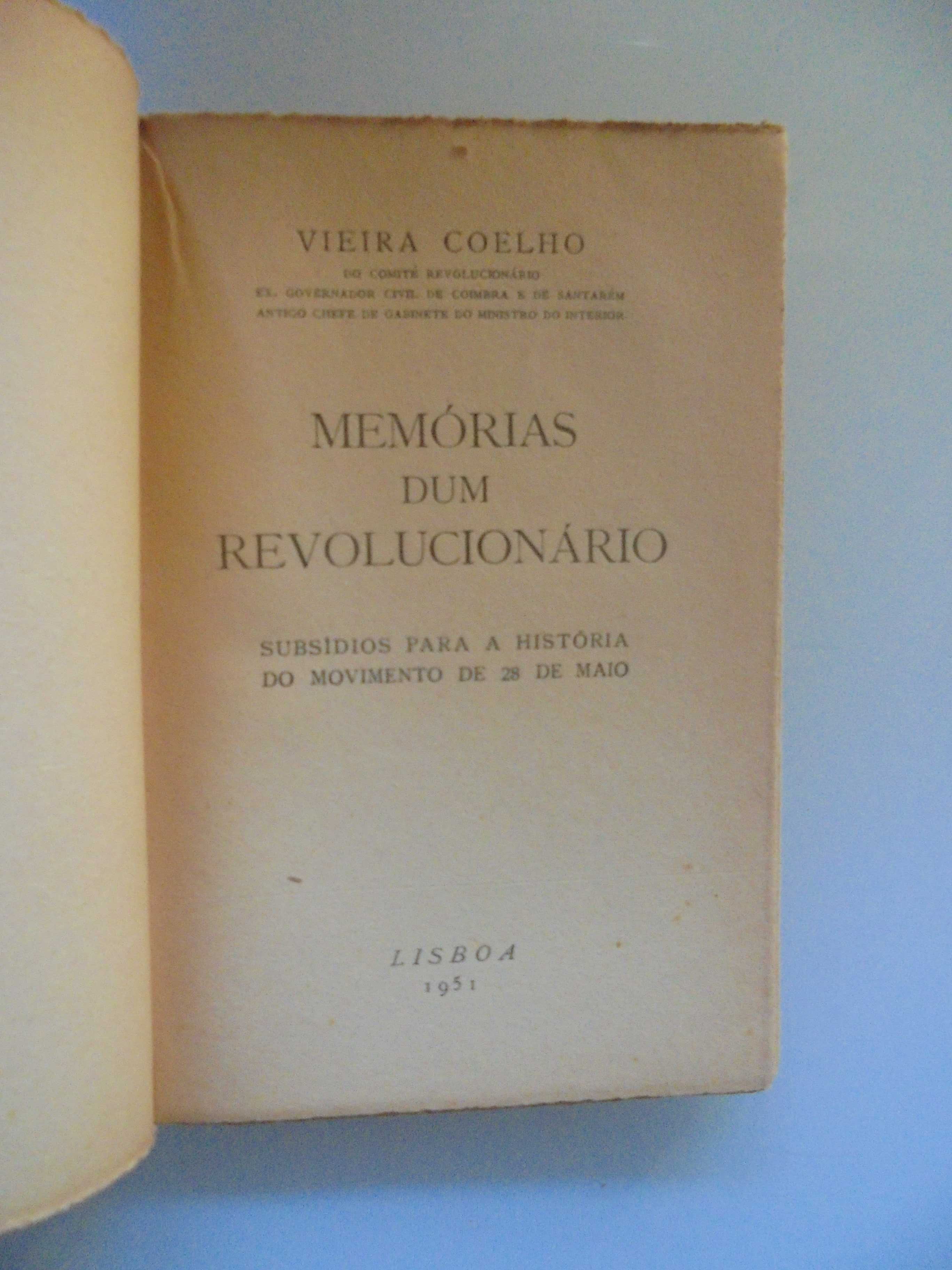 Coelho (Vieira);Subsídios para a História do Movimento de 28 de Maio
