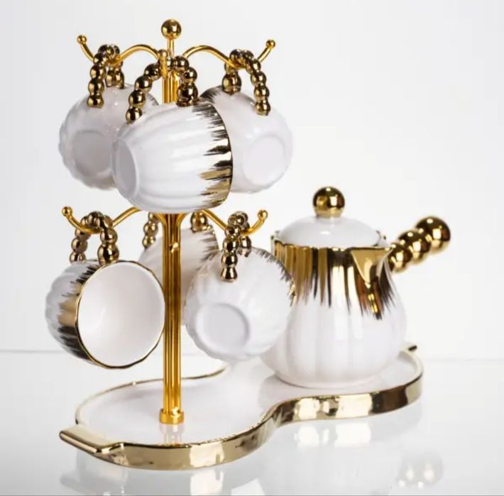 Набір для кави по турецькі порцеляновий 6 персон. 3 моделі.