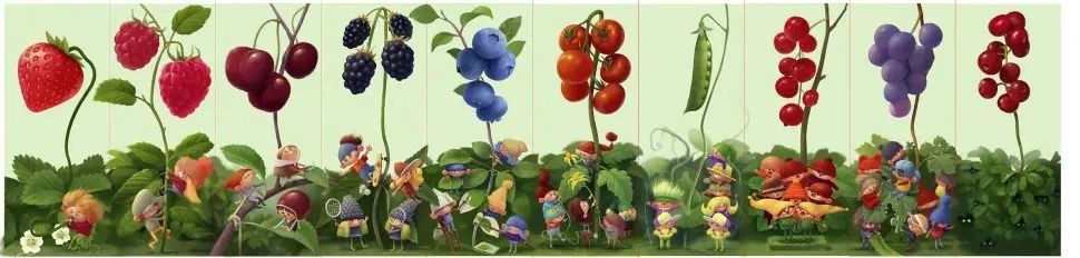 Пазли Pazzlika Гноми і ягоди