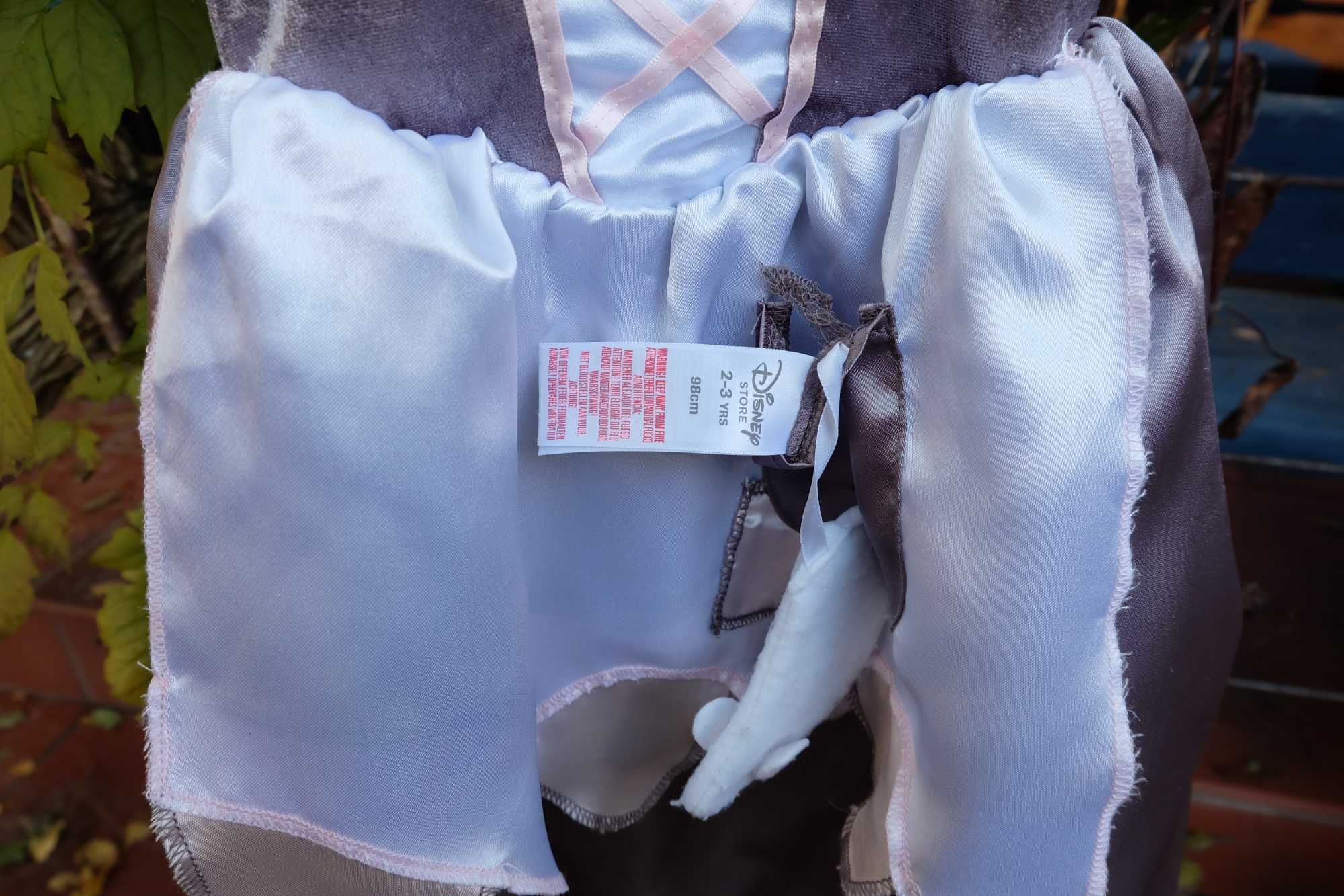 Przebranie dla Kopciuszka i księżniczki 2w1 Disney store