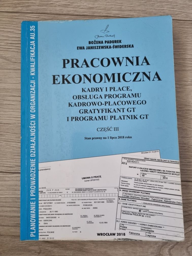 Pracownia ekonomiczna cześć 3 Bożena Padurek