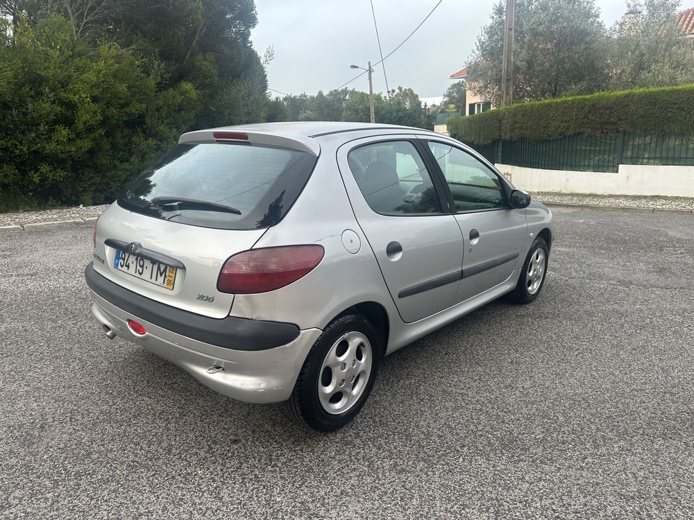 PEUGEOT 206 1.1 GASOLINA 112.000 KMS ANO 2002 NACIONAL