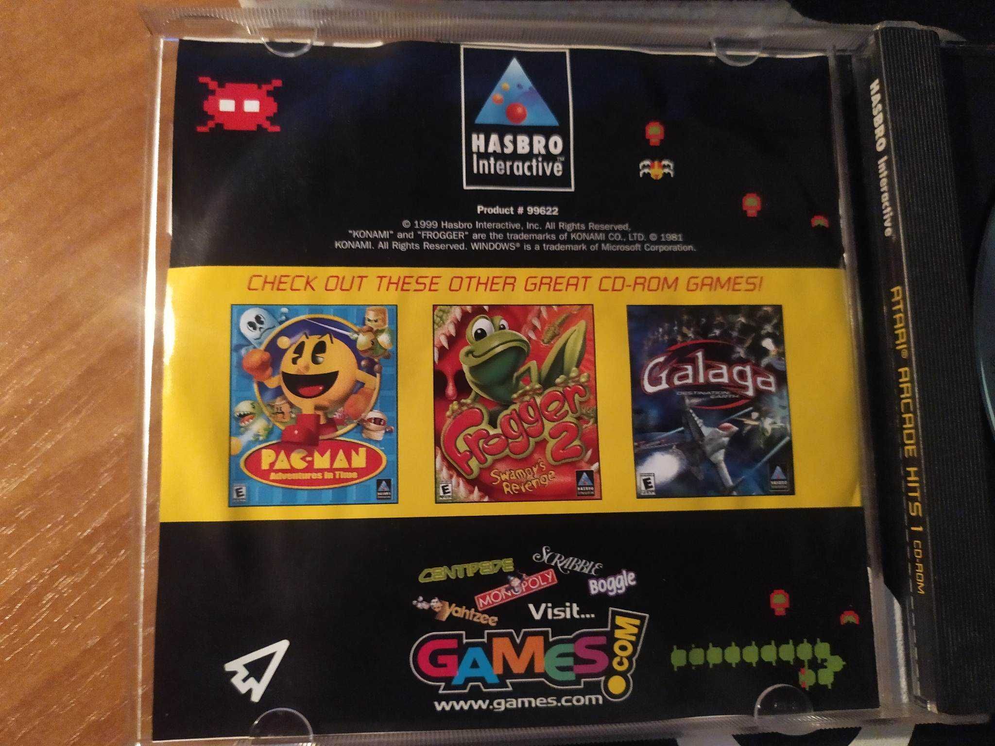 Atari Arcade Hits 1 THE ultimate COLLECTION CD-ROM