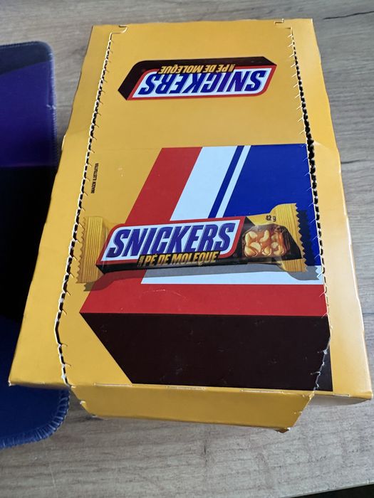 Baton Snickers Pe de moleque - 60szt