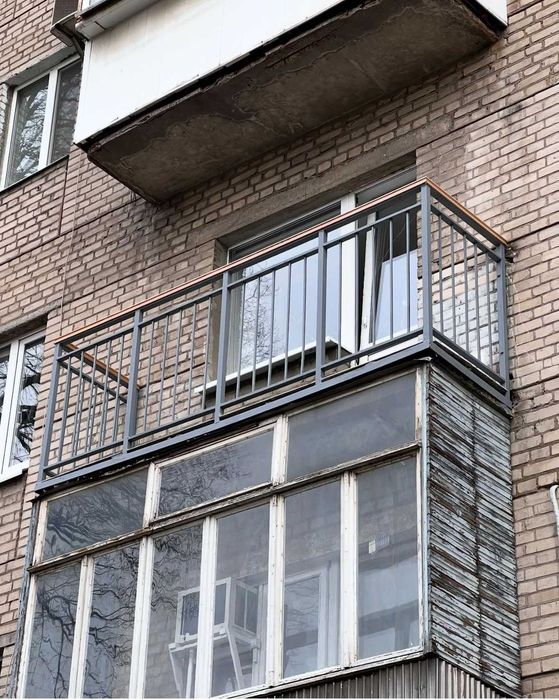 Балкон ПОД КЛЮЧ місто Київ, Лоджія з нуля БУДЬ ЯКА СКЛАДНІСТЬ