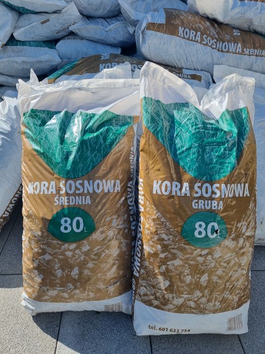 Kora ogrodowa, worki 80 l