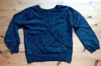Włochaty sweter L XL