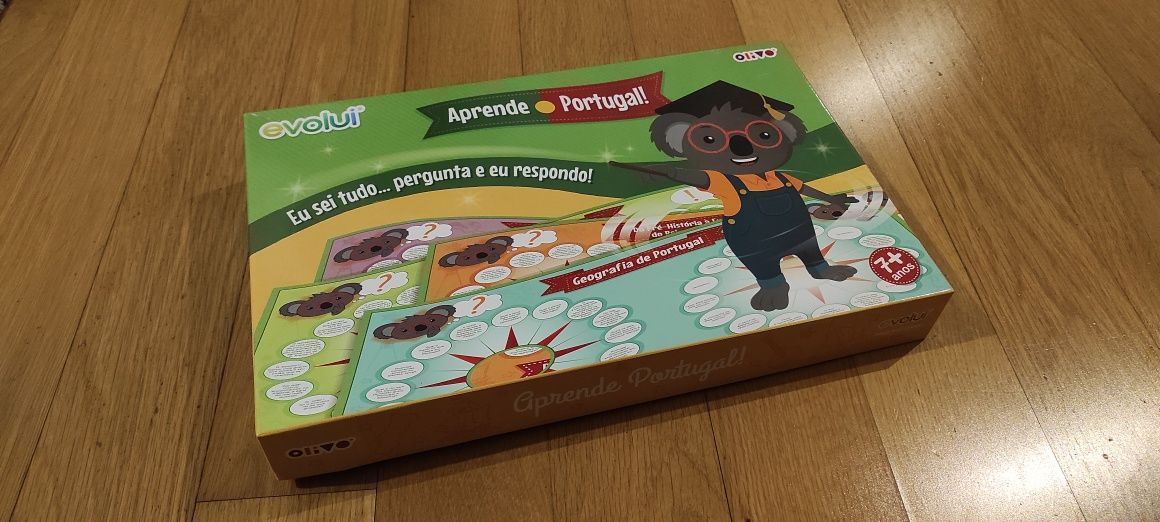 Jogo de tabuleiro: Aprende Portugal