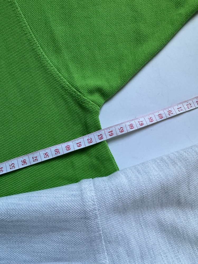 2 nowe koszulki polo meskie XXL szara zielona koszulka