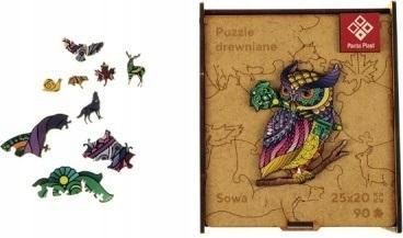 Puzzle Drewniane A4 - Sowa, Panta Plast