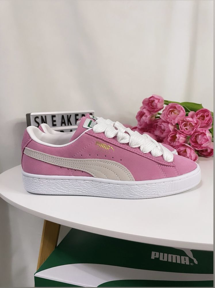 Puma suede pink оригінал пума кеди XL