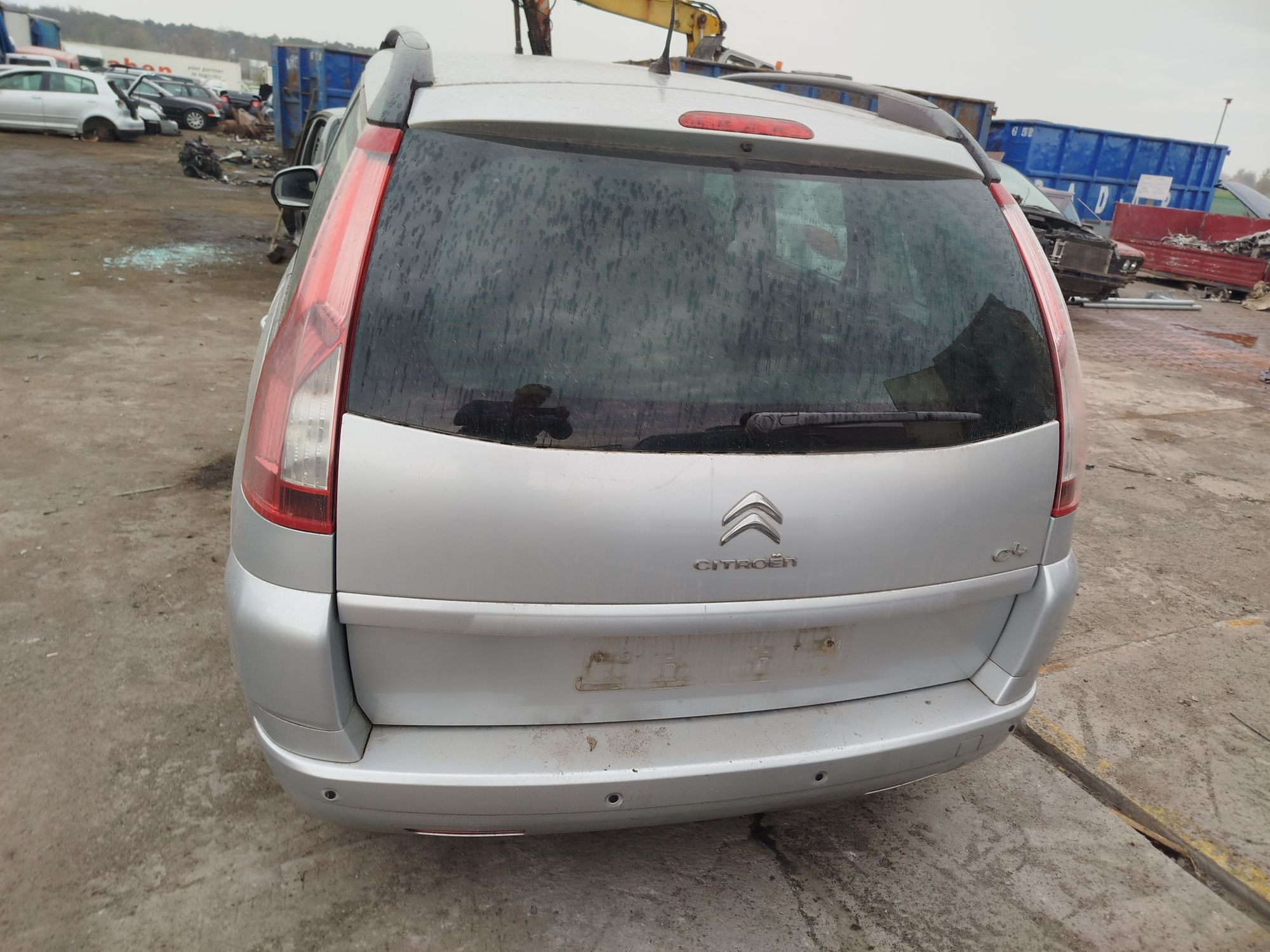 Citroen C4 Grand Picasso EZRC zderzak tył tylny stan bdb wysyłka