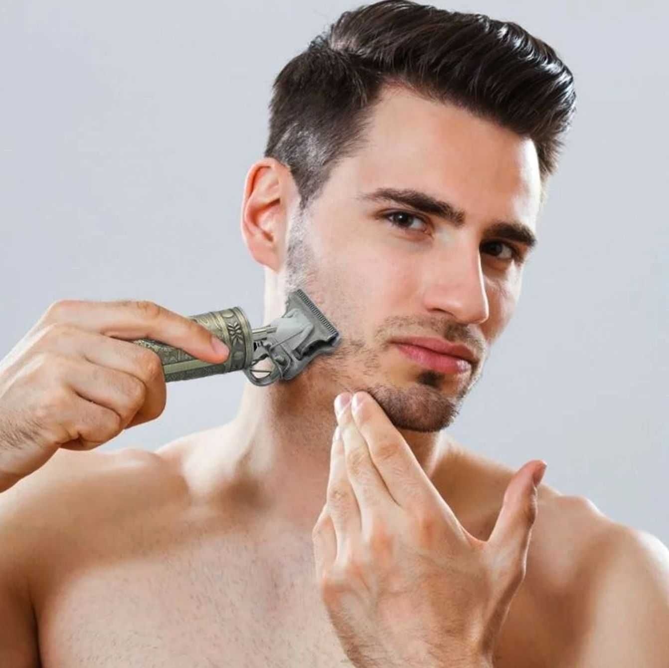 Триммер для стрижки бороды волос машинка для стрижки аккумуляторная