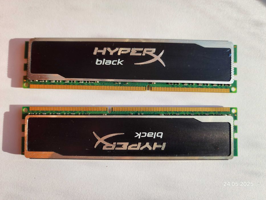 ОперативнА пам'ятЬ Kingston HyperX Black DDR3 8Gb (2x4Gb)