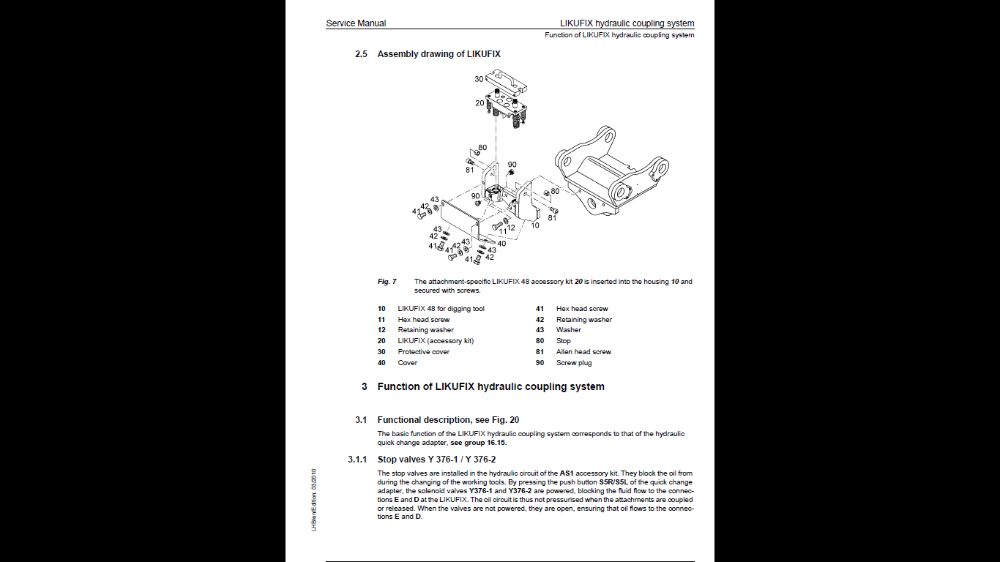 LIEBHERR A 904C A914C A900C A924C litonic instrukcja napraw