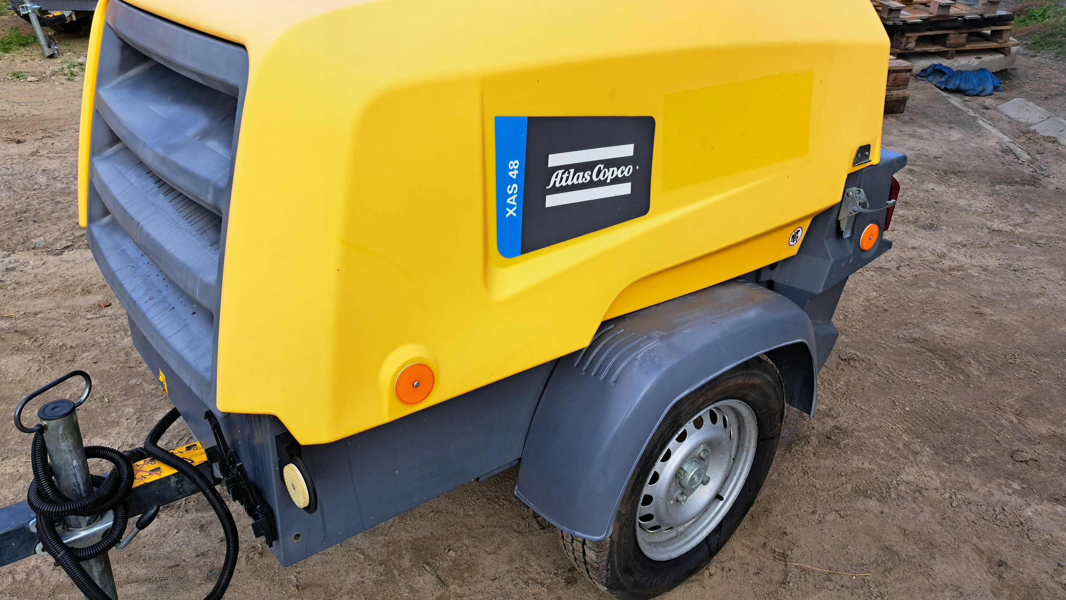 Sprężarka Kompresor ATLAS COPCO XAS 48 2019r. zarejestrowany PL