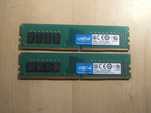 Pamięć RAM DDR4 2x8Gb 2133Mhz Crucial