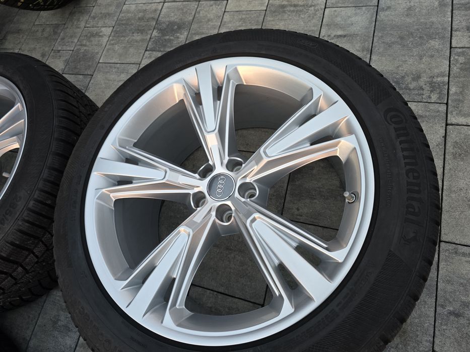 KOŁA ZIMA 21" 5x112 ET20 Audi Q8 Q7 285/45R21 4x8.5mm IGŁA!