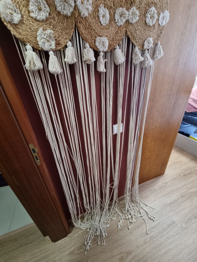 Macramé Cortina Cortinado