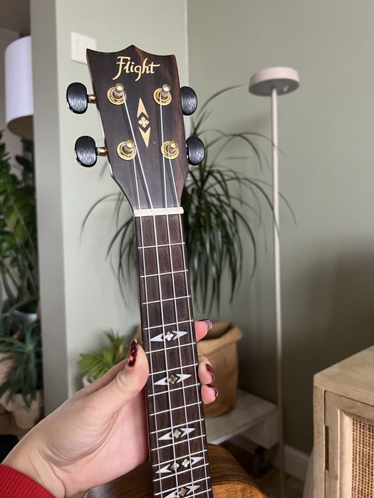 Ukulele flight z pokrowcem