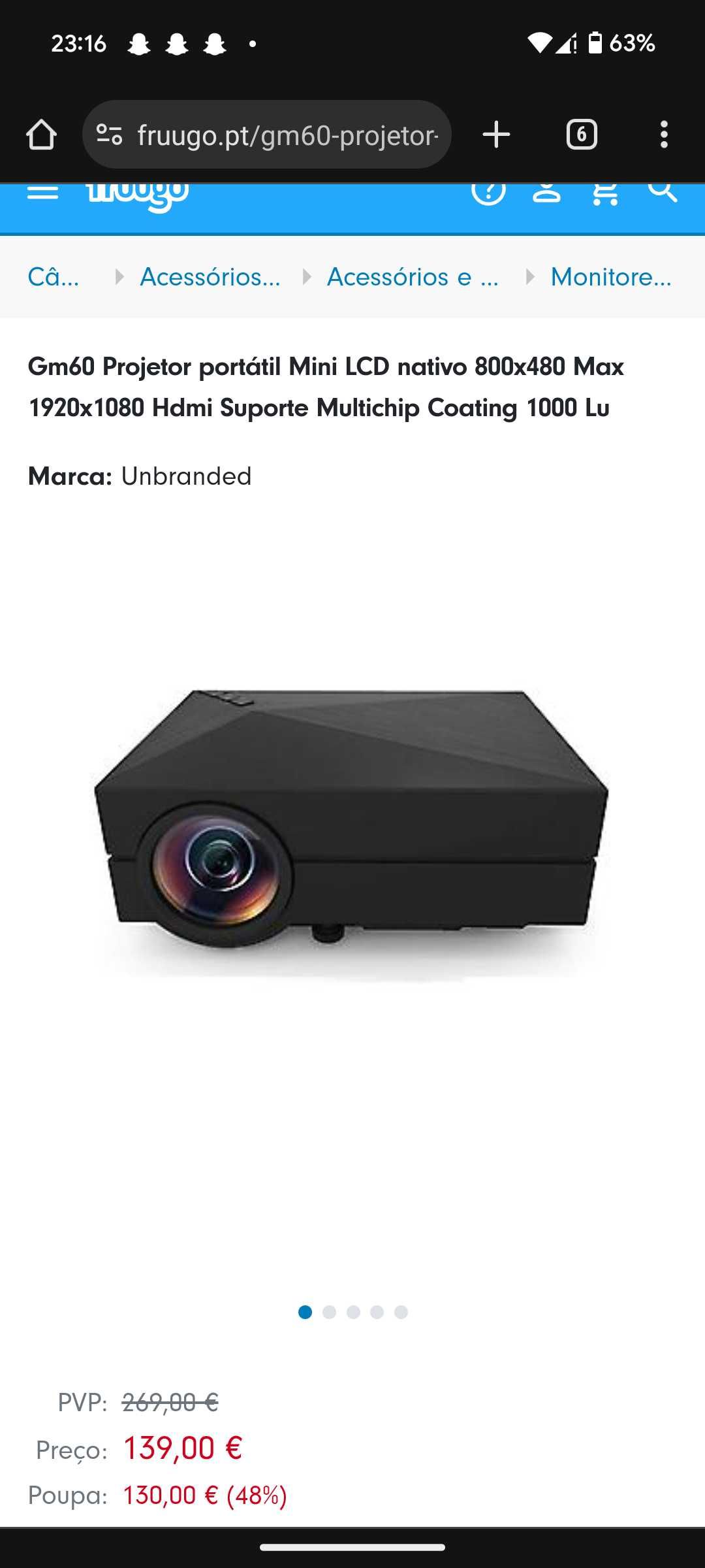 Vendo protetor elephas hd