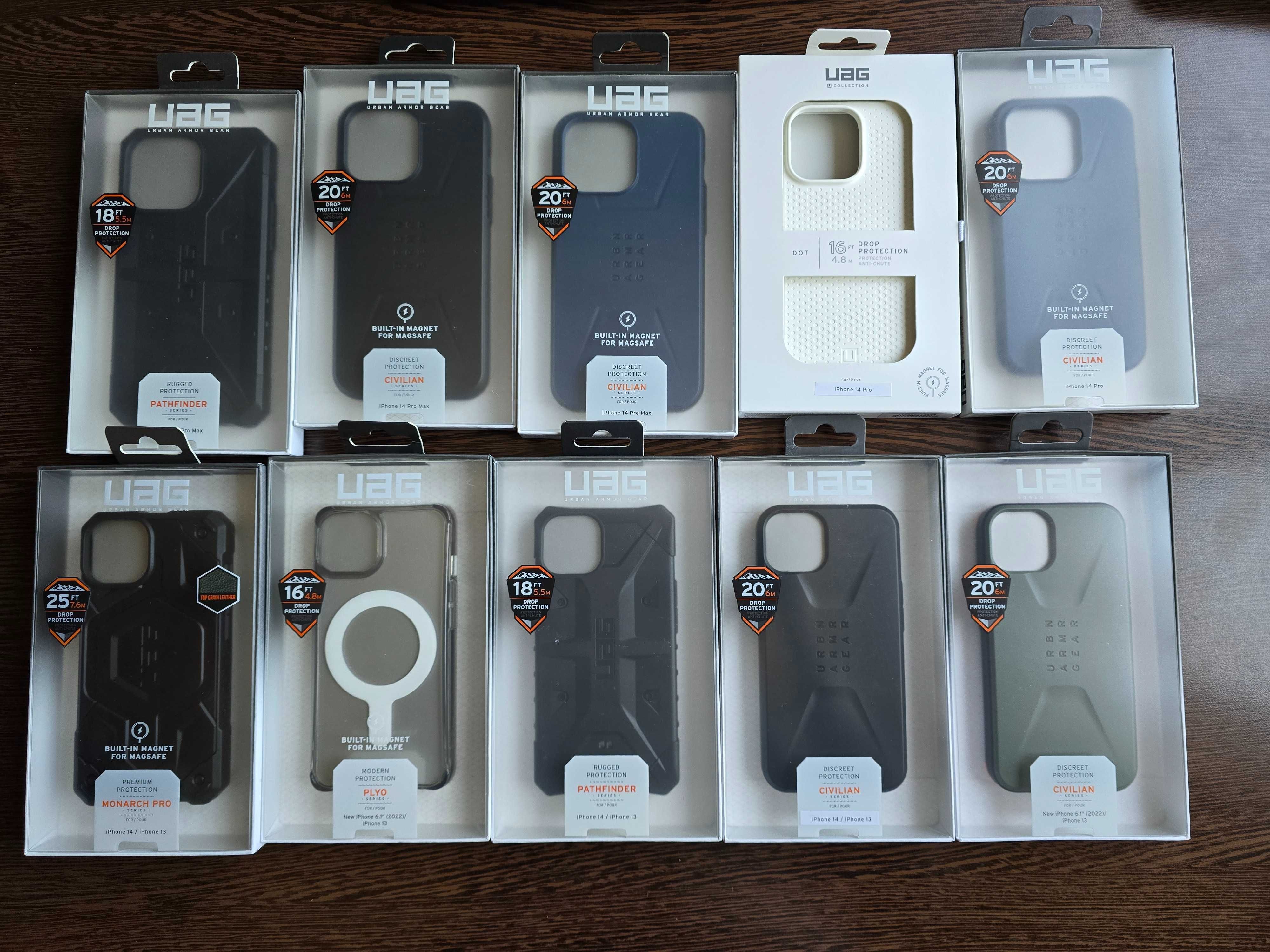 UAG case for Apple IPhone 14  pro, max та + оригінальний чохол