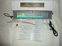 Analizator sygnału audio LED 25 cm wskaźnik spectrum widmo korektor