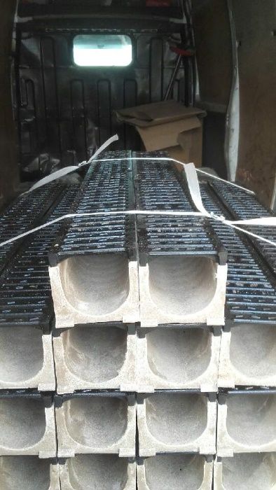 Odwodnienie liniowe kanał B 125 ruszt żeliwny