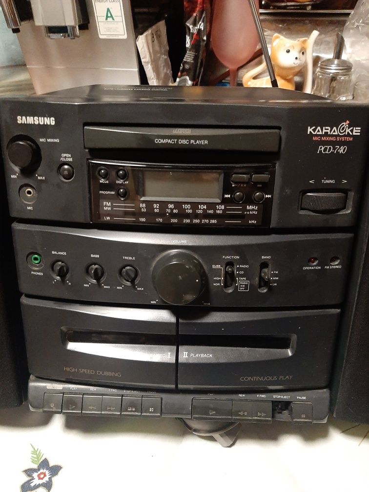 Mini wieża Samsung Karaoke PCD 740