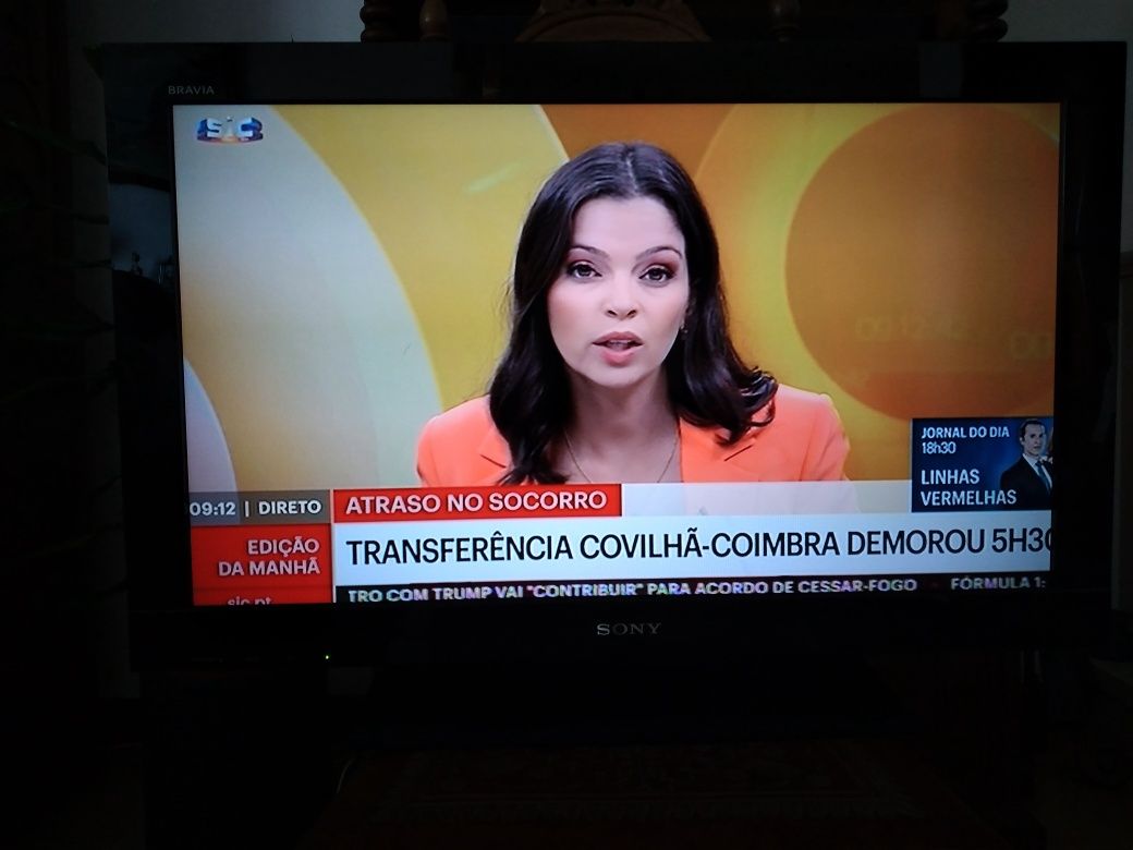 Televisão LCD sony