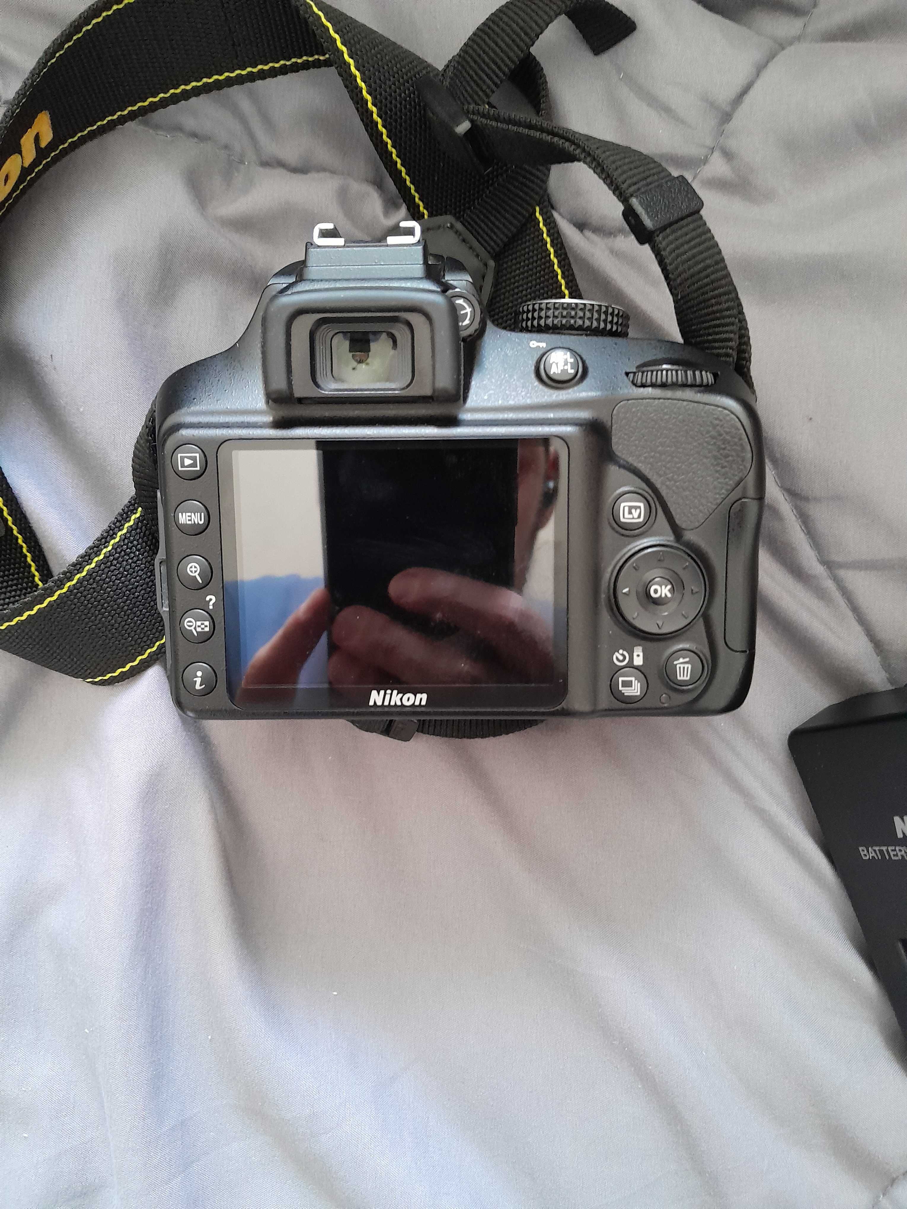 Nikon D3400 em bom estado + cartão Kingston 64GB