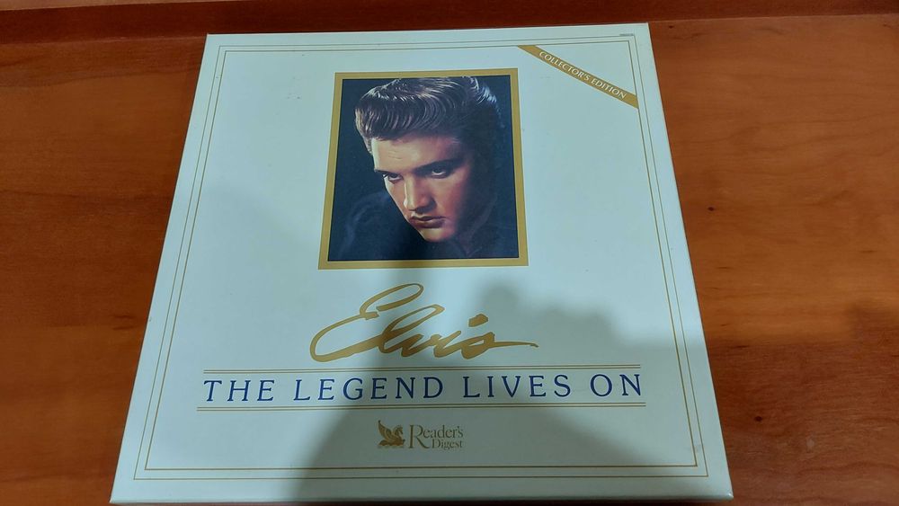 Elvis Presley – The Legend Lives On Box 8 Vinis, Reader’s Digest, 1987