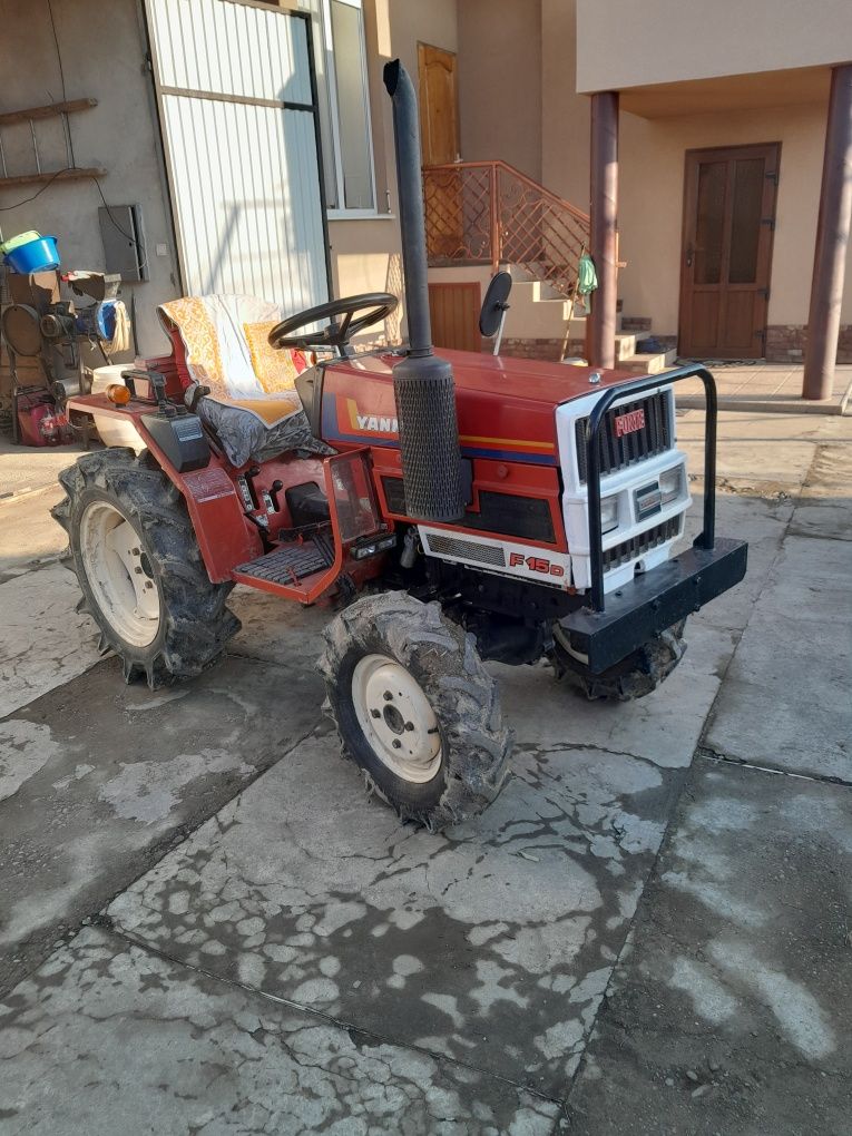 Трактор YanMar F15D + прицеп + фреза