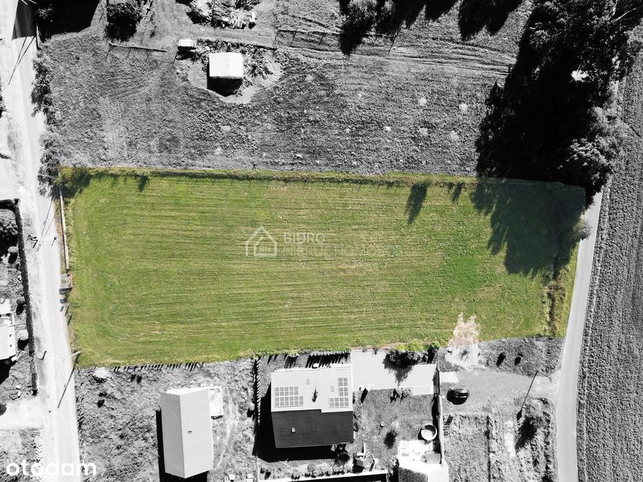 Duża działka budowlana - inwestycyjna