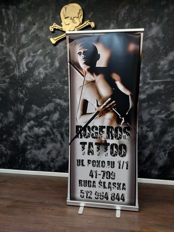 Roll-up baner zwijany tablica reklamowa