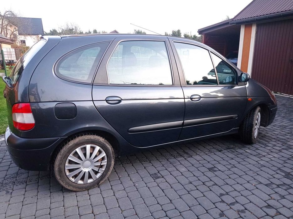 Renault Scenic 1.6, benzyna, 2002, grafitowy metalic