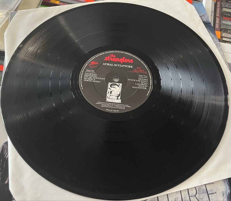 The Stranglers - Aural Sculpture (Winyl, 1984, LP, Album, NM-)