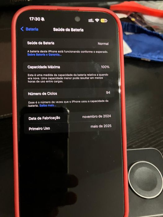 Iphone 16 pro max 256GB semi novo