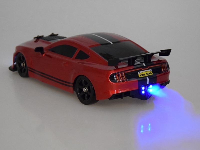 Auto Rc Drift 4X4 1:16 Duże Ford Shelby Czerwony