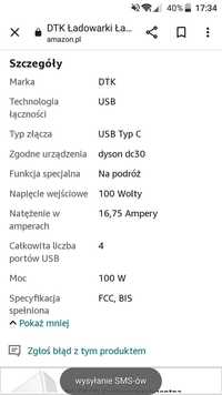 Ładowarka 4 w 1 2 USB i 2 do telefonu