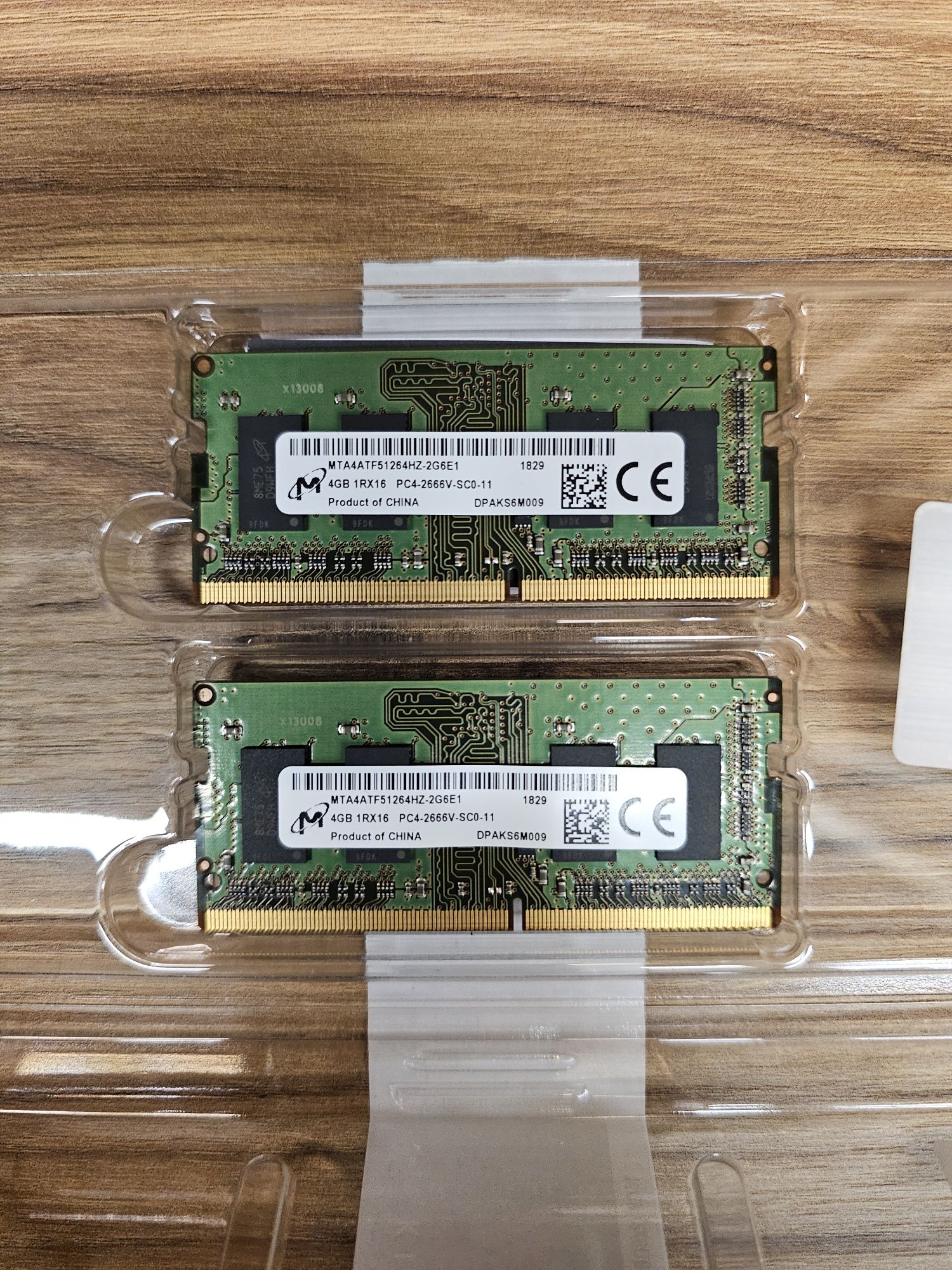 Оперативна пам'ять SODIMM DDR4 8Gb (2×4Gb) 2666MHz Micron