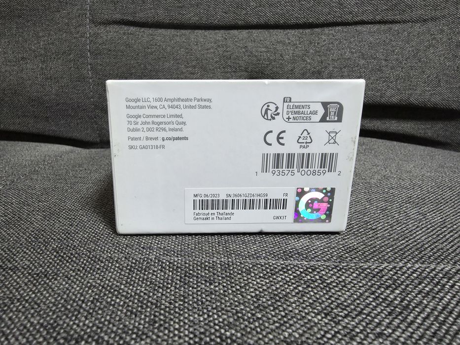 Видеозвонок Google Nest Doorbell Battery