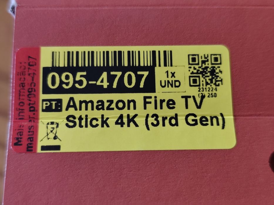 TV stick 4K com Alexa Amazon