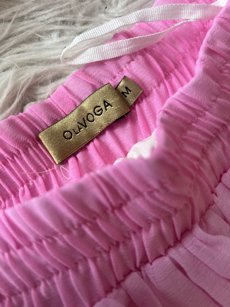 Spodnica maxi set top ola voga ombre hiszpanka sukienka dluga plazowa