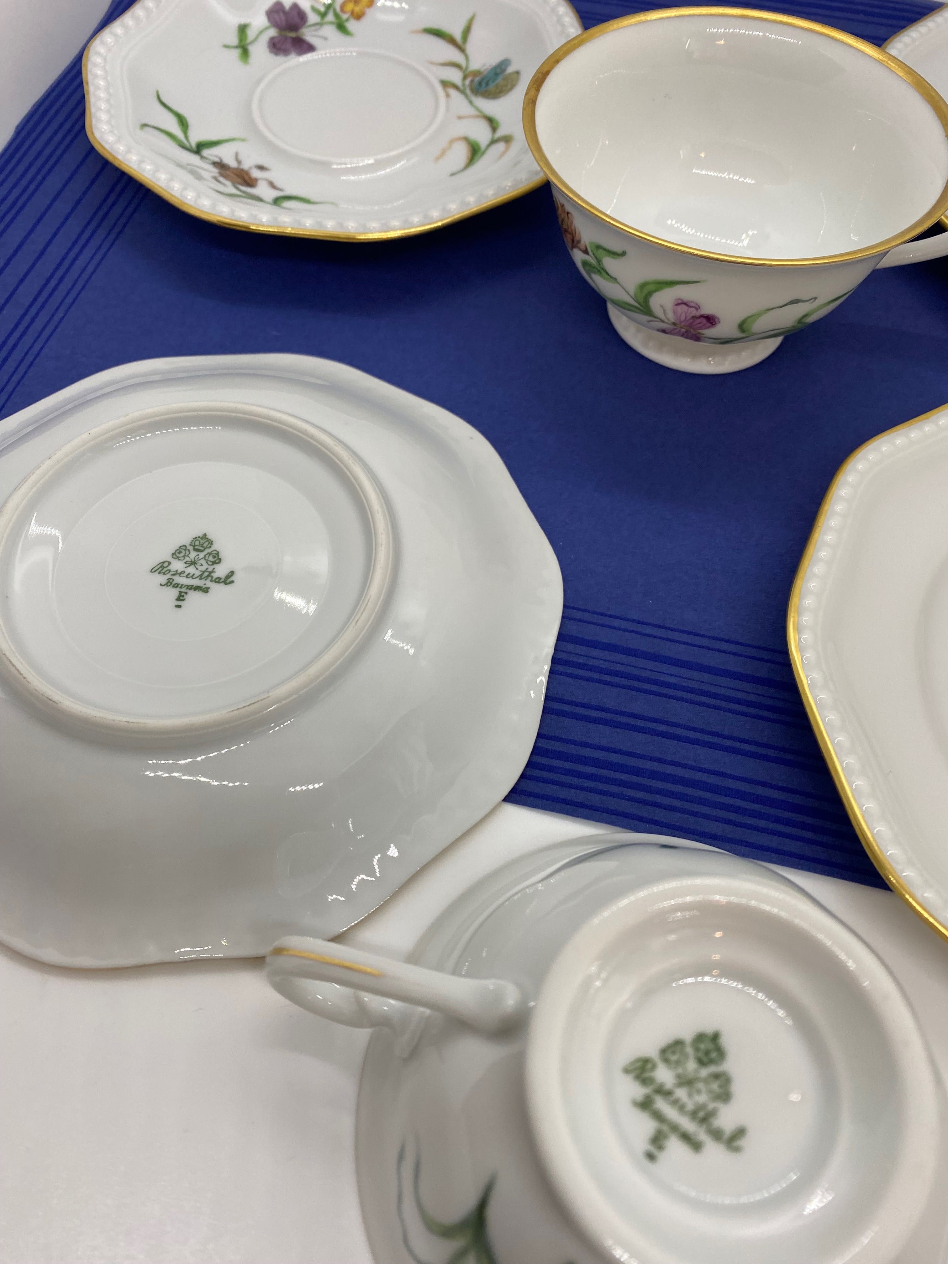 Чайная кофейная тройка Rosenthal Германия.