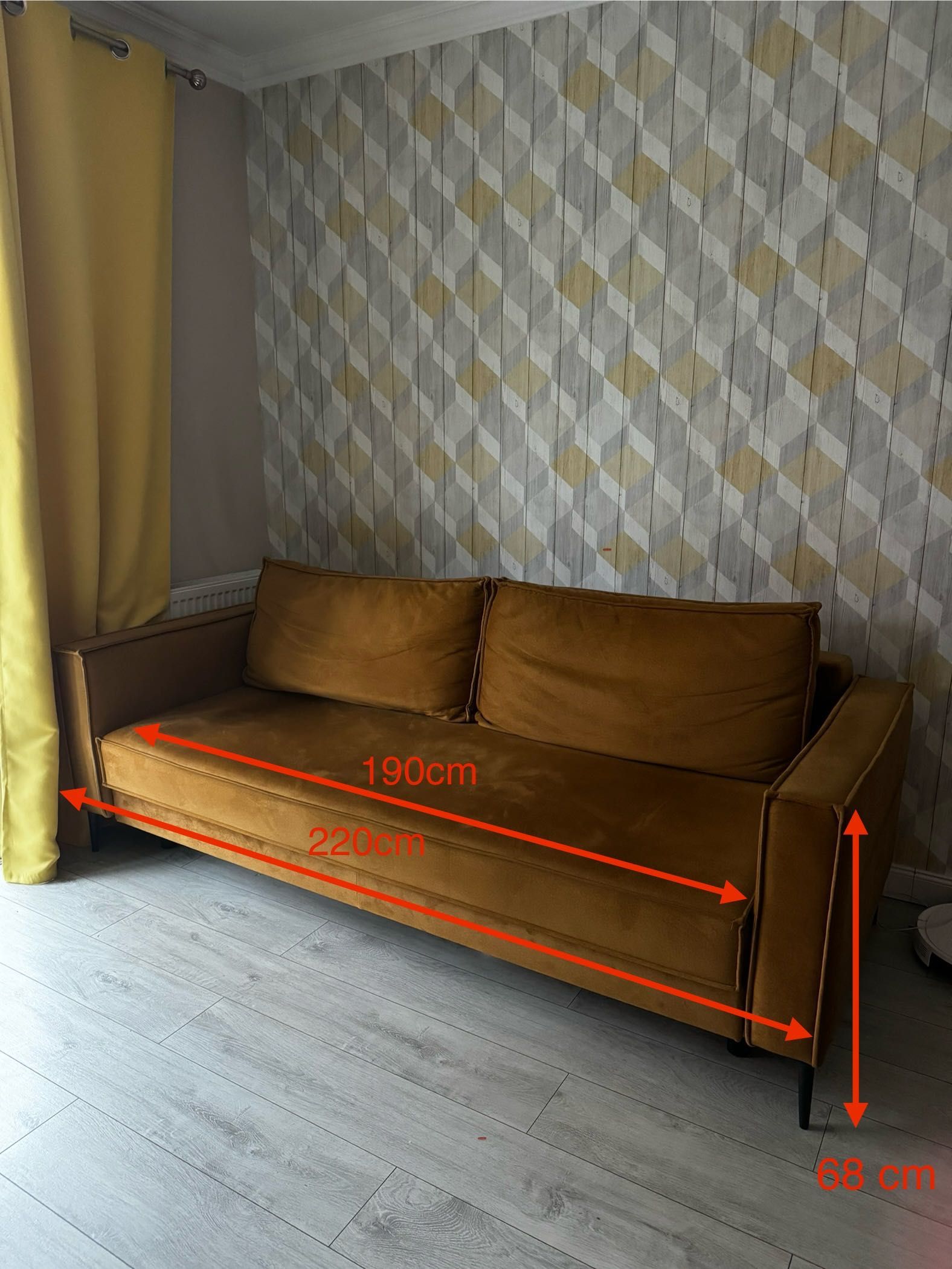 Sofa rozkładana - 220*100cm