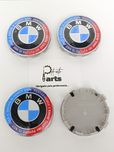 Centros de jante BMW 68mm 50 Aniversario
