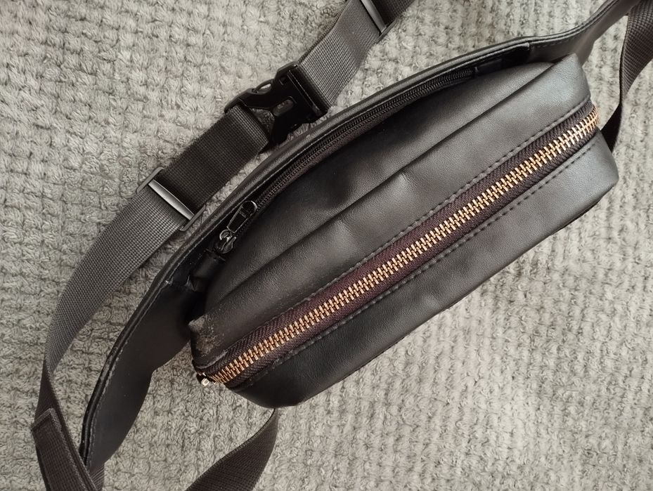 Сумка чоловіча чорна Mango Harvest