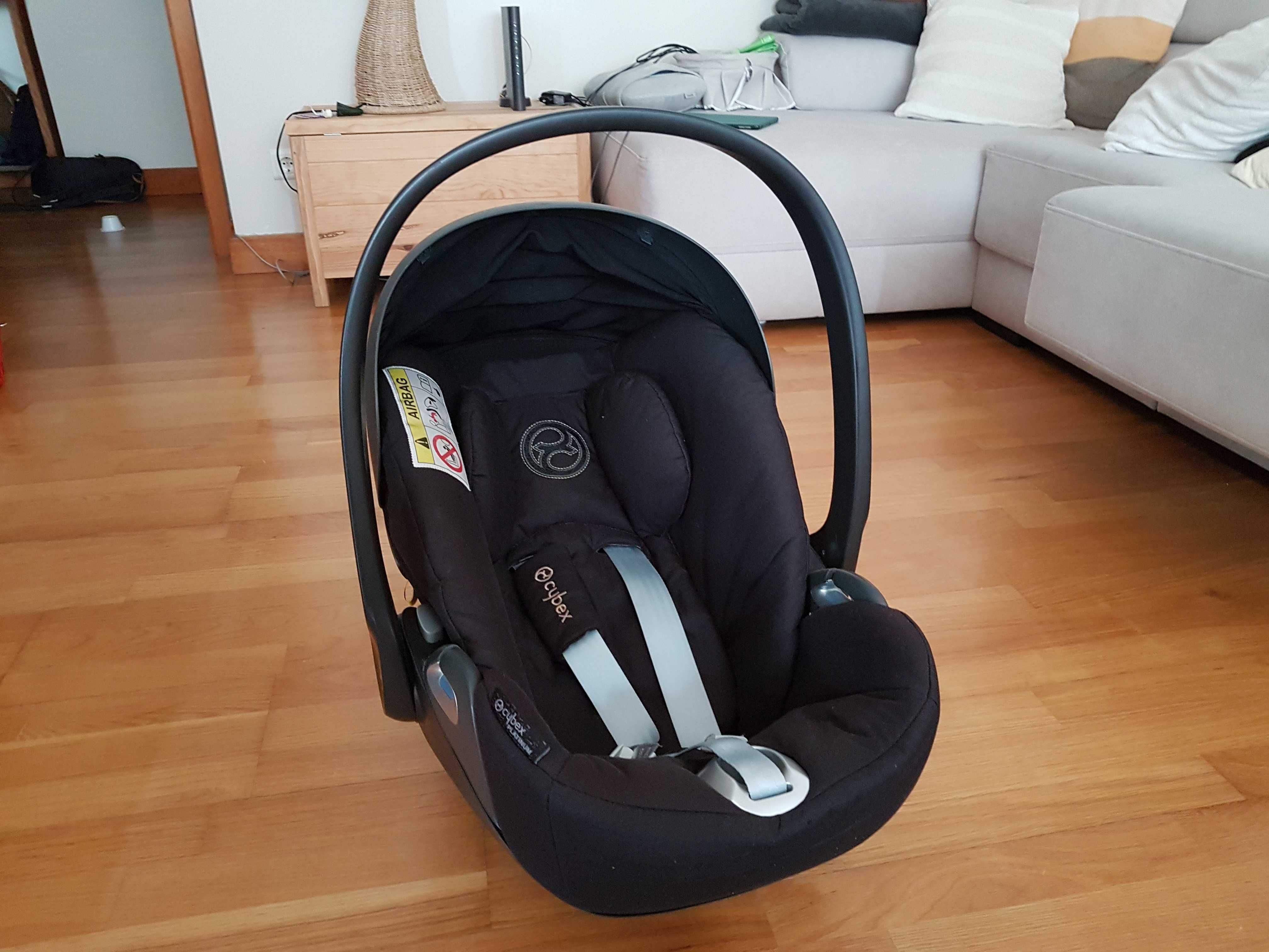 Cybex cloud z i-size com redutor e adaptadores para carrinho Balios S